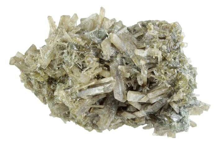 Gemmy Clinozoisite Crystal Cluster - Peru #362168